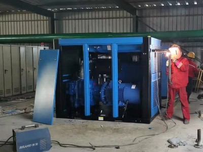 兩臺雙級壓縮空壓機遠赴貴陽，發光發熱......